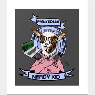 Nerdy Kid Posters and Art